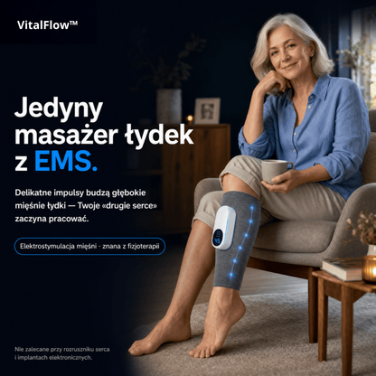 VitalFlow™ — Jak pozbyć się uczucia ciężkich nóg w 15 minut dziennie, bez maści i tabletek