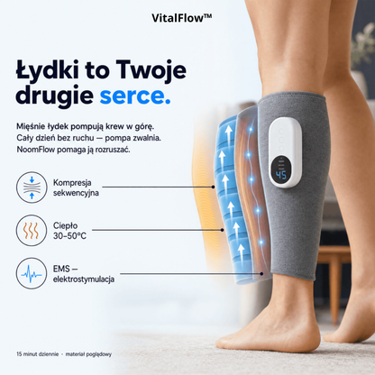 VitalFlow™ — Jak pozbyć się uczucia ciężkich nóg w 15 minut dziennie, bez maści i tabletek